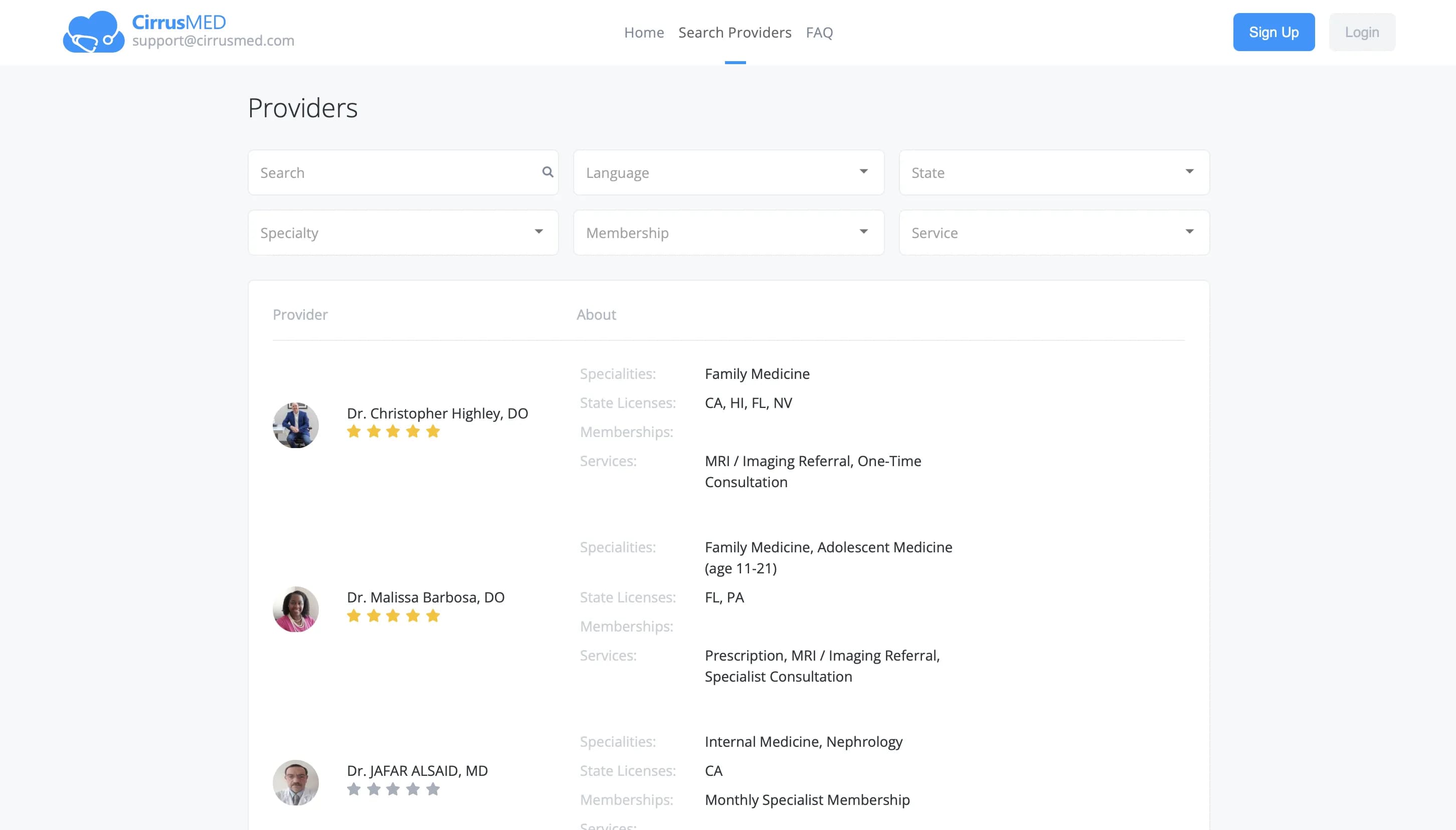 case: Platform for Finding and Booking Medical Specialists