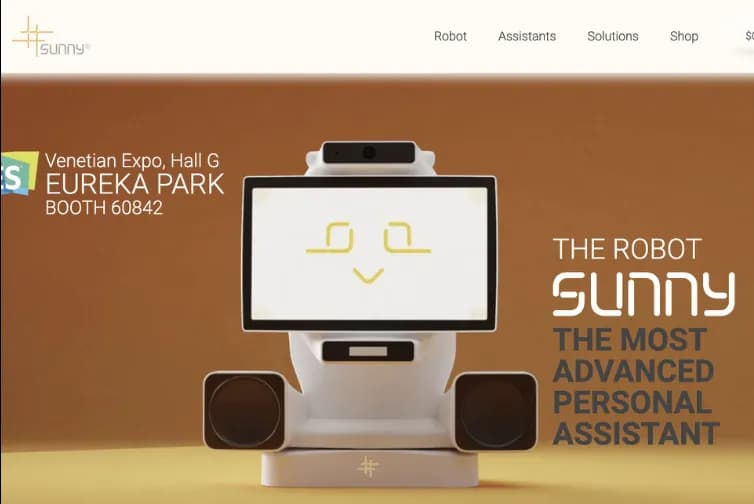 case: Website for the Sunny Helper Robot