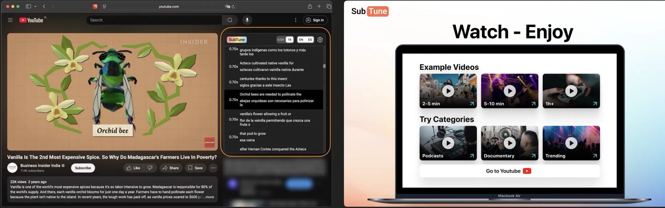 case: Video-to-Textbook Learning App