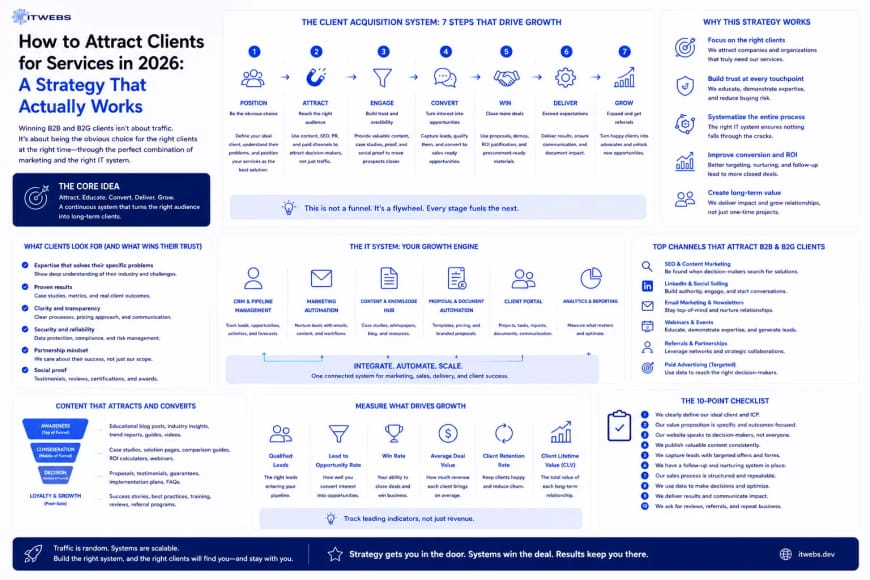 How to Attract Clients for Services in 2026: A Strategy That Actually Works