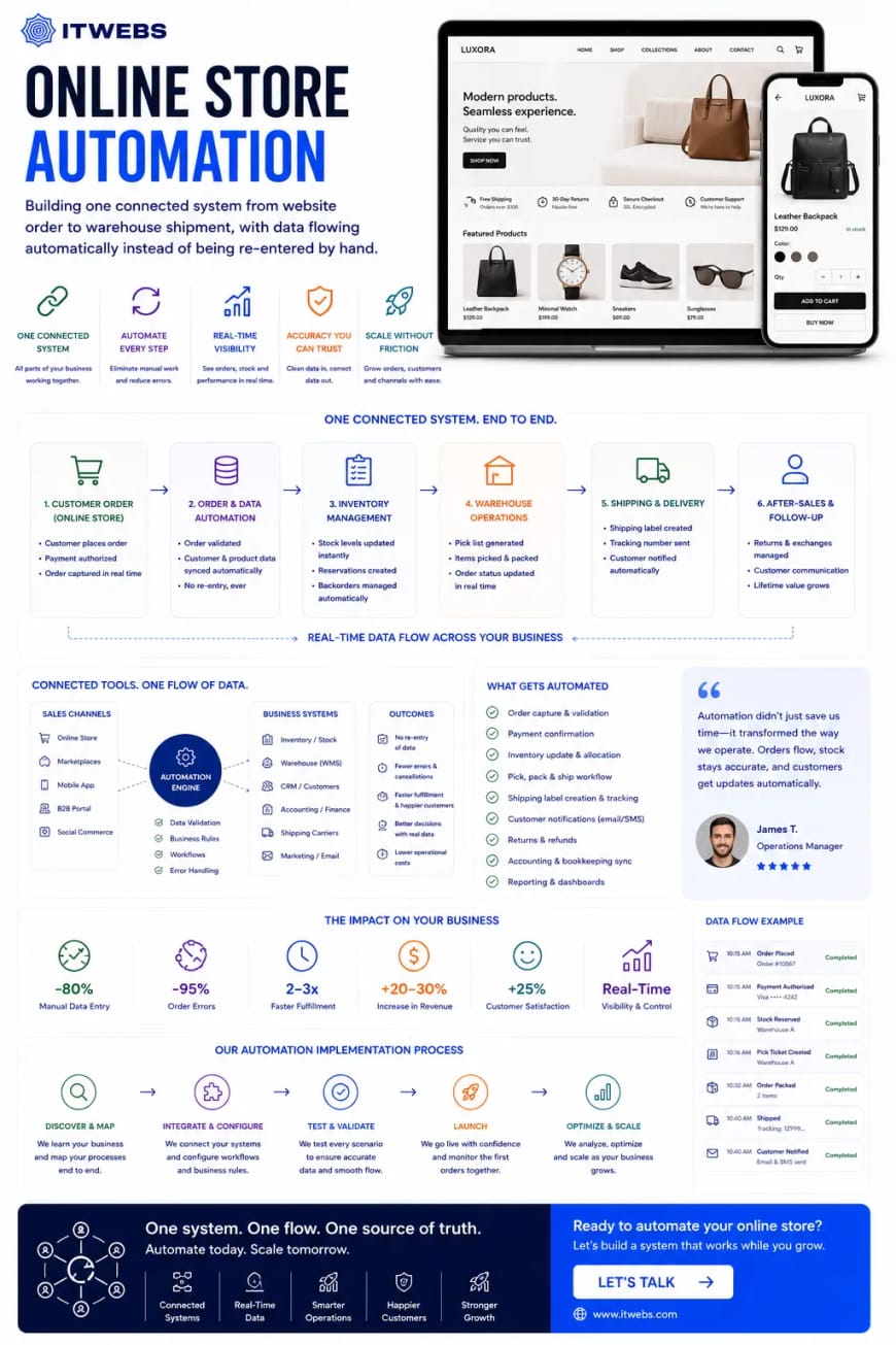 Online Store Automation