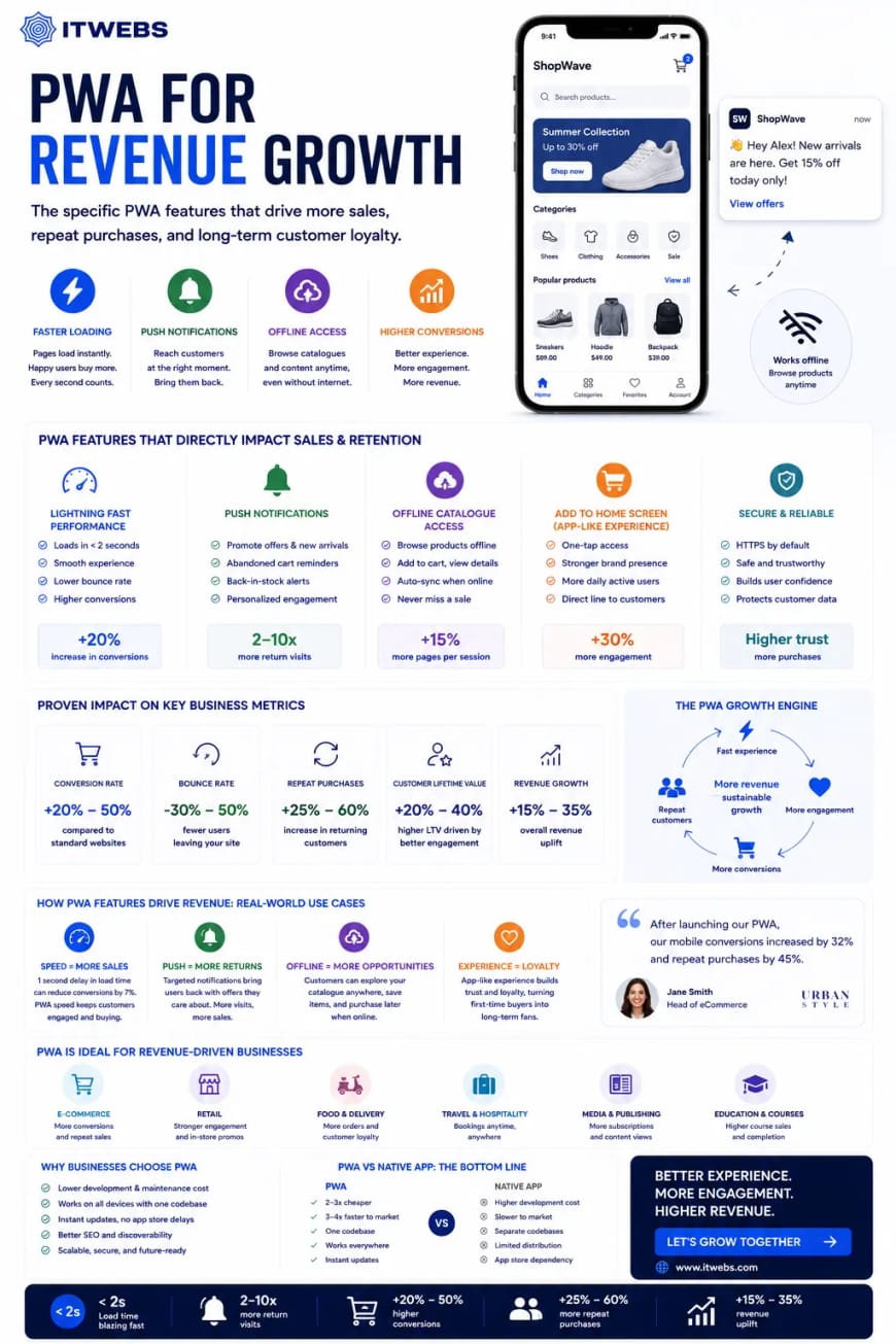 PWA for Revenue Growth